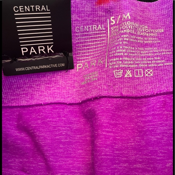 Central Park Sport Ombre Blackberry leggings. NWT - Picture 6 of 6